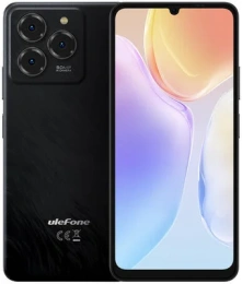 Смартфон Ulefone Note 20 Pro Euroasia 4+128 Satin Black/6.75”HD+/90Hz/UnisocT606/And14/50+2+Depth/8MP/6000mAh