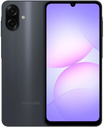 Смартфон Samsung SM-A075F Galaxy A07 64Gb 4Gb черный моноблок 3G 4G 2Sim 6.7" 720x1600 Android 15 50Mpix 802.11 a/b/g/n/ac GPS GSM900/1800 GSM1900 Protect microSD max2048Gb SM-A075FZKDCAU