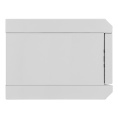 Шкаф телекоммуникационный 10" настенный 4U ExeGate EC-WM-4U.310.G.GREY (10”, 4U, 330x310x230mm (ШхГхВ), передняя дверь закаленное стекло, пыле- и влагозащита IP23, светло-серый RAL 7035) EX300249RUS