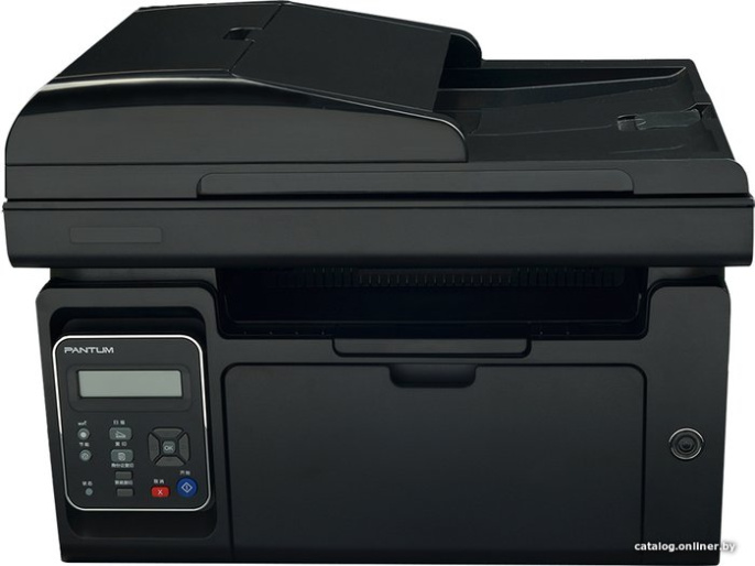 МФУ лазерный PANTUM M6550NW черный А4, принтер/сканер/копир, 1200dpi, 22ppm, 128Mb, ADF35, WiFi, Lan, USB, стартовый картридж 1600 M6550NW