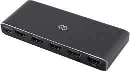 Сплиттер аудио-видео Digma DHSP-v2x4, HDMI f - 4xHDMI f , ver 2.0, черный