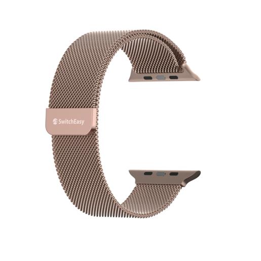 Ремешок SwitchEasy Mesh for Apple Watch 7 45mm&1~6 42/44mm - Rose Gold GS-107-214-266-60