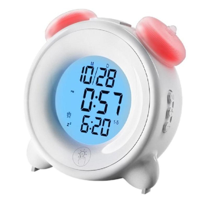 Будильник без радио Ritmix CAT-057 White, белый