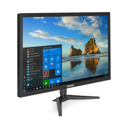 Монитор 23.8" ExeGate EB2400 (TN LED Grade A+, FHD, 1920x1080@60Гц, 16:9, 200cd/m2, 1000:1, 170°/160°, 5ms, D-Sub, HDMI, Flicker-free, кабель HDMI 1.5м, VESA, регулировка наклона (tilt), черный) EX294424RUS