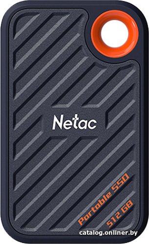 Накопитель SSD Netac USB-C 512GB NT01ZX20-512G-32BL ZX20 2.5" синий