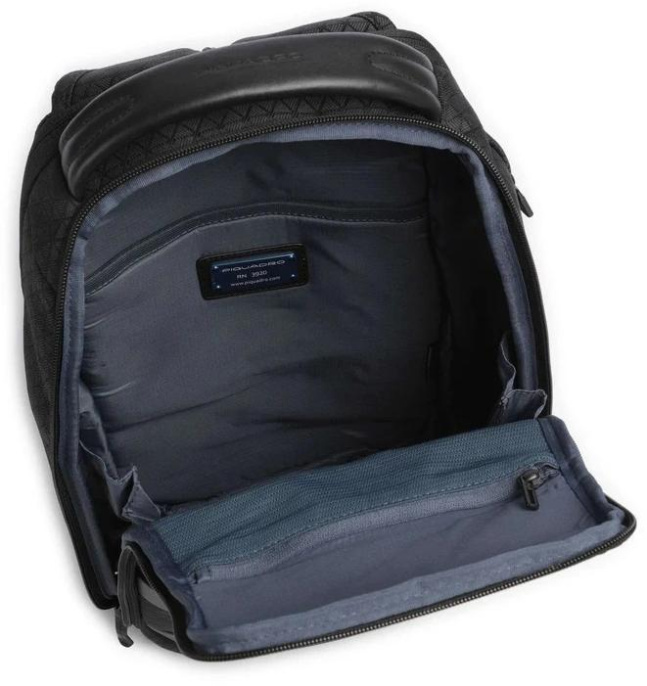 Рюкзак слинг мужской Piquadro Hex CA6826W139/N черный полиэстер