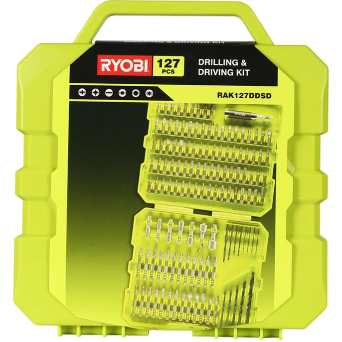 Набор бит и сверл RAK127DDSD (127 шт) Ryobi 5132003792