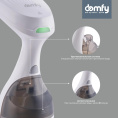 Отпариватель ручной DOMFY DSW-GS205 белый / серый