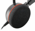 Гарнитура Jabra Evolve 20 MS Stereo, для контактных центров, накладные, проводные, черный [4999-823-109]