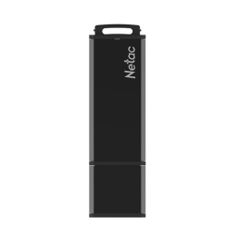 Флешка USB NETAC U351 16ГБ, USB2.0, серый [nt03u351n-016g-20bk]