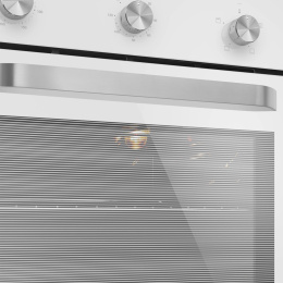 Духовой шкаф электрический MEFERI Light MEO604WH, 65л, дверца с 2 стеклами, белый