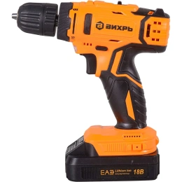 Дрель-шуруповерт Вихрь ДА-18Л-2, 2Ач,  с одним аккумулятором [72/14/16]