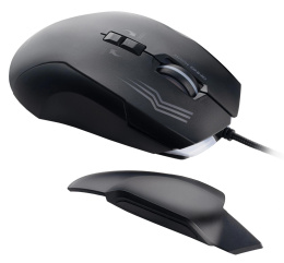 Мышь проводная GMNG 930GM, игровая, оптическая, USB, 12800dpi, черный
