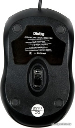 Мышь MOC-15U Dialog Comfort Optical - 3 кнопки + ролик прокрутки, USB