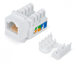 Модуль WRline WR-KJ-RJ45-C5E-90 информ. KeystoneRJ45 1 кат.5E UTP бел. упак.:1шт