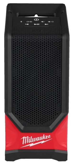 Динамик Milwaukee M18SPEJSG2-0 4933493530 мощность: 44 ВТ, радиус работы Bluetooth: 60 м, тип аккумулятора: Li-ion, карабин, крюк