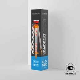 Нивелир GEOBOND N7-24 TRIO штатив, рейка, 5м 120001