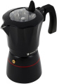 Кофеварка Polaris Pro collection 6C 0.3л алюминий черный 017226