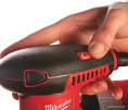 Эксцентриковая шлифмашина Milwaukee ROS 125 E 4933433180 14000-26000 колебаний/мин, питание: сеть, 300 Вт, частота вращения на холостом ходу: 7000-12000 об/мин, диапазон колебаний: 2,4 мм, диаметр