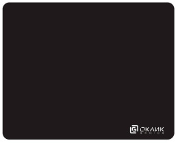 Коврик для мыши Oklick OK-F0351 M черный, нейлоновая ткань, 350х280х3мм