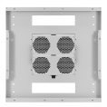 Шкаф телекоммуникационный 19" напольный 42U ExeGate EC-FS-42U.600.800.G.V.GREY (19”, 42U, 600x800x2054mm (ШхГхВ), передняя дверь закаленное стекло, задняя перфорированная дверь, съемные боковые панели, пыле- и влагозащита IP20, (EX300276RUS)
