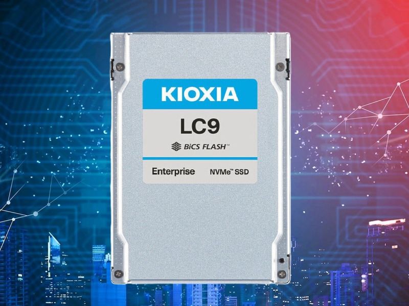 Kioxia представала первый на рынке SSD объёмом 245 ТБ