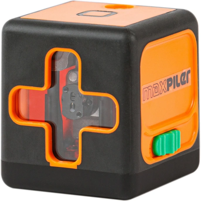 Уровень лазерный P.I.T. (раб. диап.25м, зел.лазер, 2 луча, фикс., резьба под штатив,3x1.5В (ААА)) MLL-0125G