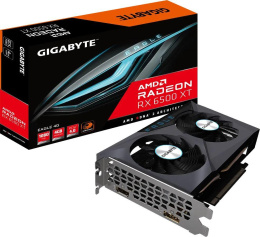Видеокарта/ VGA GIGABYTE AMD RADEON RX 6500 XT EAGLE 4G 4GB, GDDR6/64-bit, PCIe 4.0, 1xHDMI 2.1, 1xDP, 2-slot (GV-R65XTEAGLE-4GD)
