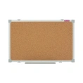Пробковая доска Attache Iron 30x45 см алюминиевая рамка 1419473