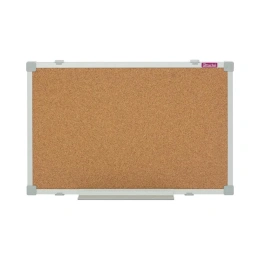 Пробковая доска Attache Iron 30x45 см алюминиевая рамка 1419473