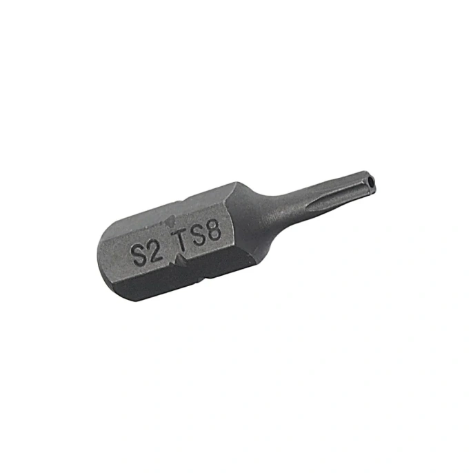 Вставка JTC 1/4"DR 5-гранная TORX с отверствием TS8Hх25мм 1192508 815066