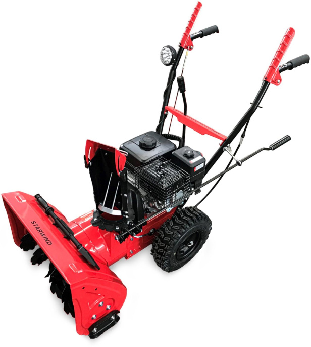 Снегоуборщик StarWind GST-4356L,  бензиновый, 7л.с., самоходный