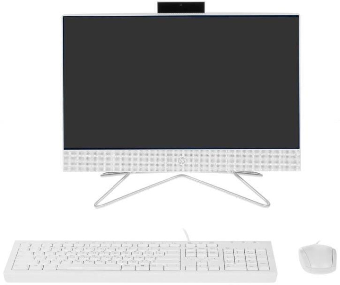 21.5" Моноблок HP 200 G4 Full HD, Intel Core i5 1235U, 16ГБ DDR4, 512ГБ SSD, с оптическим приводом, FreeDOS белый [6d417ea/16gb]