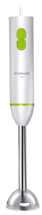 Блендер StarWind SBP1113,  погружной,  белый/зеленый
