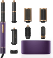 Стайлер Dreame AirStyle Pro Purple (AMF18A) (мощность:1300W, скорость воздуха: 60 м/с, скорость двигателя: 110000 об/мин, уровень шума: 75 дБ(А), NTC: 300 раз/с, холодный воздух, 3 режима  температуры, 3 режима воздушного потока, укладка с помощью эффекта