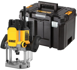 Фрезер DeWalt DWE625KT-QS вертикальный, погружной, тип двигателя: щеточный, источник питания: сеть, мощность: 2300Вт, размер цанги: 12, 6, 8мм, рабочий ход фрезы: 80мм, Max диаметр фрезы: 50мм, 9000-20000об/мин, длина кабеля: 2.5м, уровень шума: 95дБ А