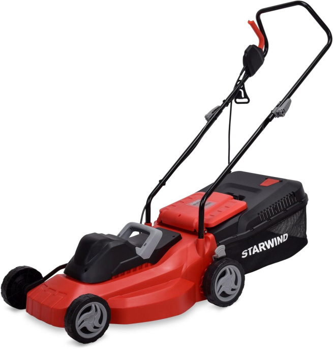 Газонокосилка электрическая StarWind ELM-1800,  40см, несамоходная