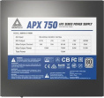 Блок питания MONTECH APX 750,  750Вт,  80 PLUS WHITE,  120мм, черный, retail [xwya11-750w]