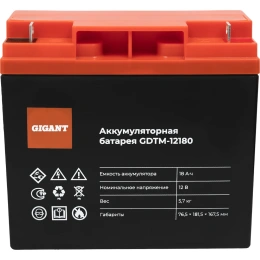 Аккумуляторная батарея Gigant GDTM-12180