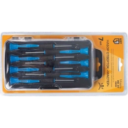 Набор мини отверток КВТ Мастер НО-07 78623