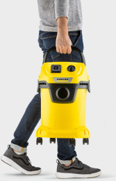 Строительный пылесос Karcher WD 3 P V-17/4/20, желтый [1.628-170.0]