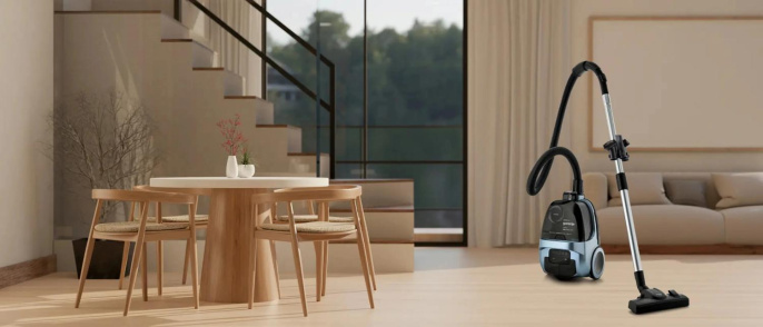 Пылесос Gorenje VC2302G6AHBL 2300Вт синий/черный