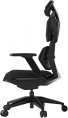 Кресло игровое GMNG GG-CH110B, сетка/ткань, до 150кг, синхромеханизм, регулируемые 4D подлокотники, черный