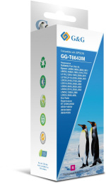 Чернила G&G GG-T6643M, для Epson, 100мл, пурпурный
