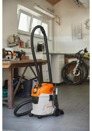 Строительный пылесос Stihl SE 33 1400Вт уборка: сухая/сбор воды оранжевый