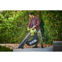 Бесщеточный садовый пылесос-воздуходувка Ryobi ONE+ 18В RY18BVXA-0 5133005546