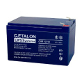 C.ETALON Аккумулятор CHR 12-12 12 В 12 Ач,Нож F2 Faston