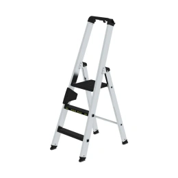 Стремянка MUNK 3 ступени с покрытием Clip-Step R13 с рукояткой Ergo-pad нагрузка до 250 кг 042703