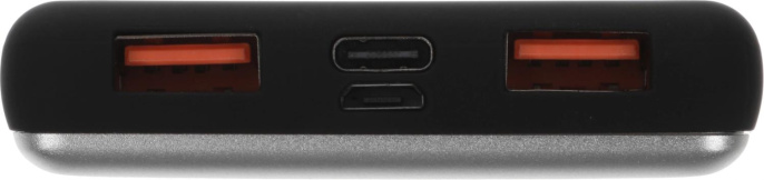 Внешний аккумулятор Power Bank Redline PDP-3A, 10000мAч, серебристый [ут000018984]