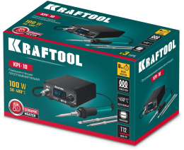 Паяльная станция Kraftool KPI-10, электрический, 100Вт [55343]